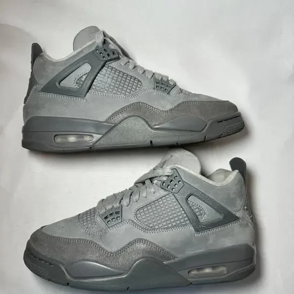 Size 9 - Nike Air Jordan 4 Retro SE Wet Cement Men's Shoes